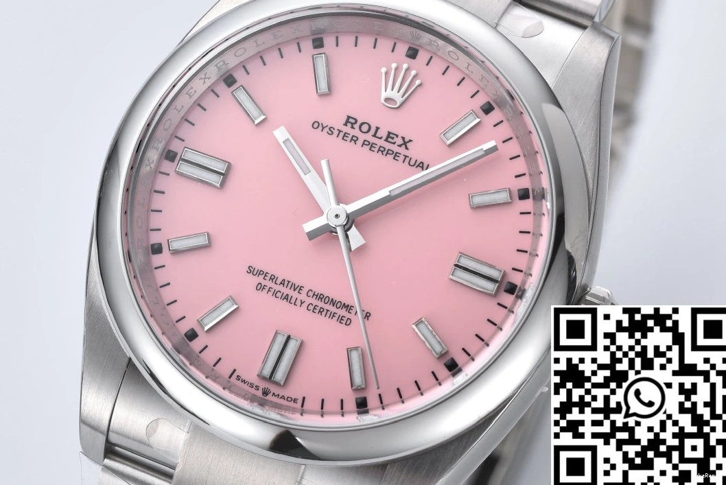Factory Clean Dial Oyster M126000-0008 41MM Rolex Pink Perpetual 0815